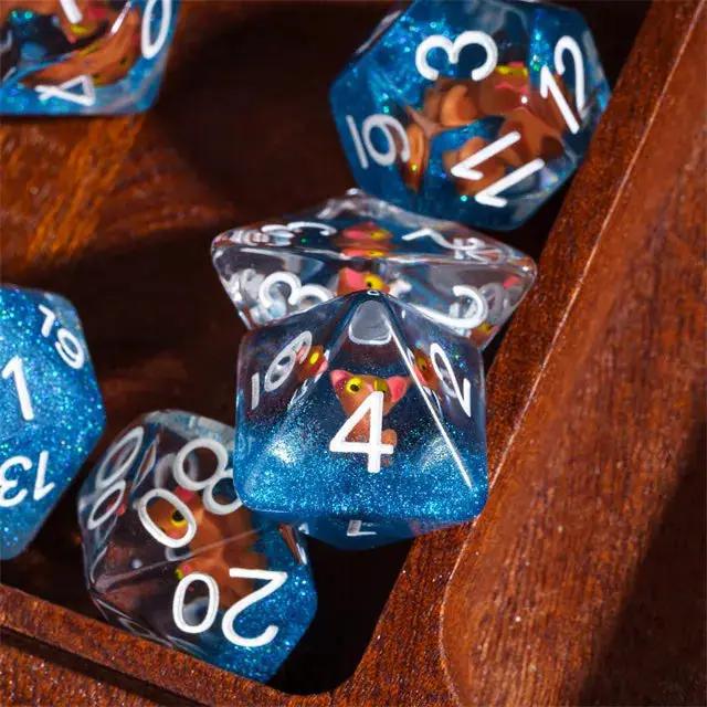 Honey the Cat RPG Dice Set