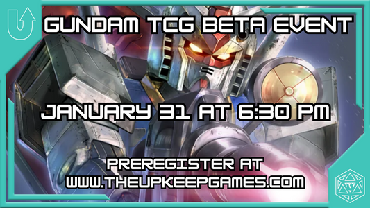 Gundam TCG Beta Event - January 31, 2025 - Ann Arbor