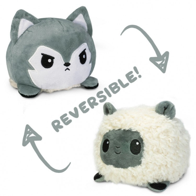 Reversible Sheep/Wolf Plush