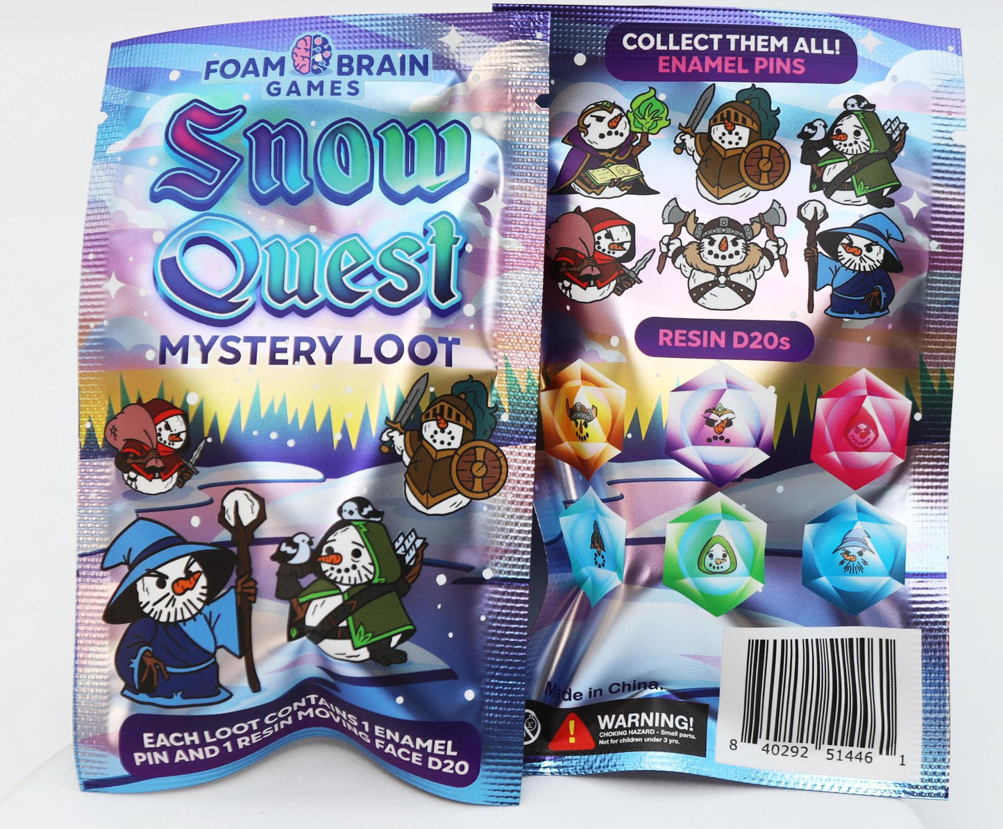 Foam Brain Mystery Loot: Snow Quest