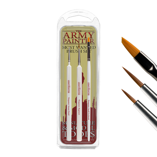 The Army Painter - Miniature & Model Most Wanted Brush Set