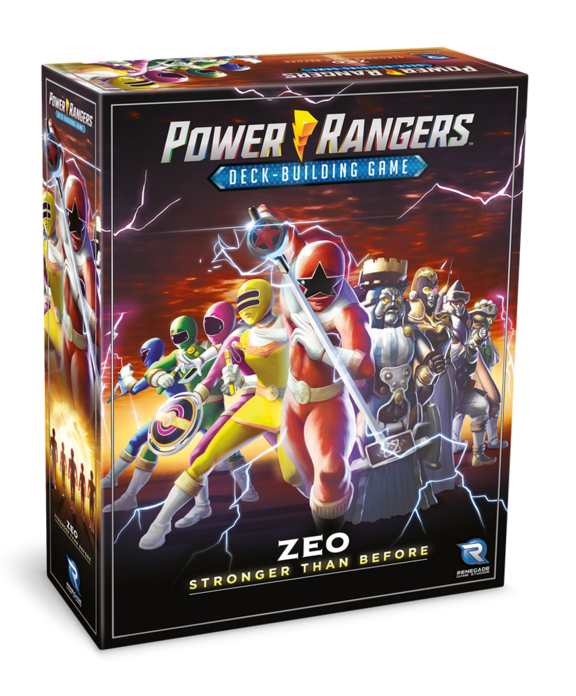 Power Rangers Deck Building game Zeo: Stronger than Before