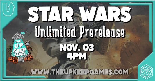 Star Wars Unlimited: Twilight of the Republic Prerelease - November 3, 2024 - Howell