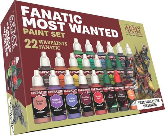 The Army Painter - Fanatic Most Wanted Paint Set