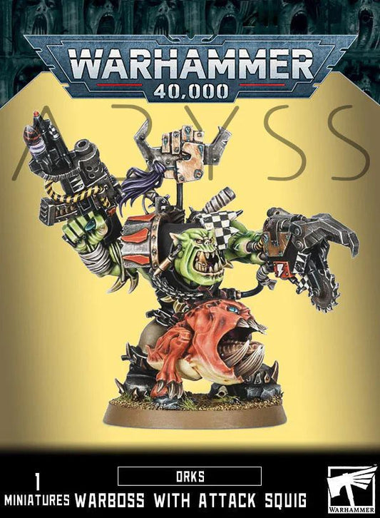 Orks: Warboss with Attack Squig