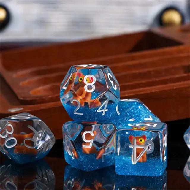 Honey the Cat RPG Dice Set