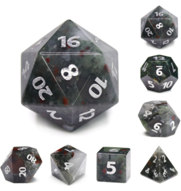 Gemstone Dice - Set of 7