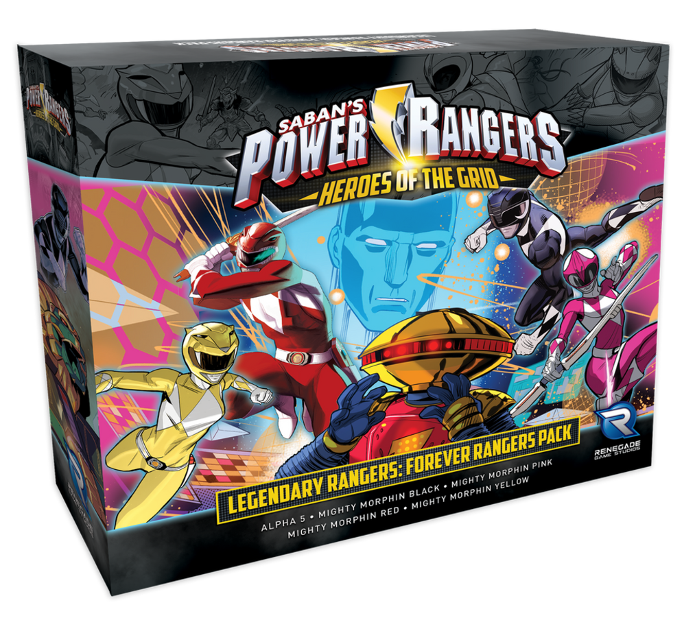 Power Rangers Heroes of the Grid Legendary Rangers: Forever Rangers Pack