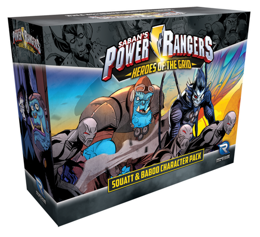 Power Rangers Heroes of the Grid Squatt & Baboo Character Pack