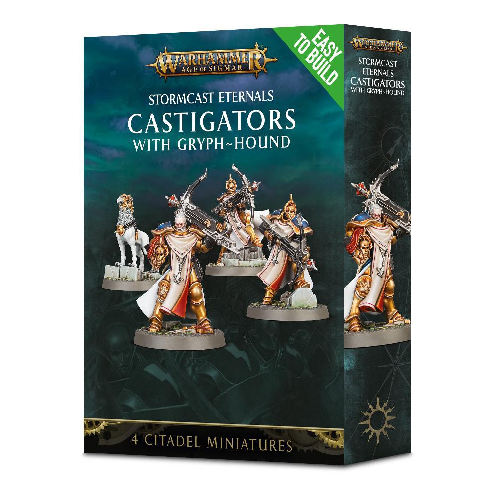 Easy to Build: Stormcast Eternals - Castigators with Gryph-Hound