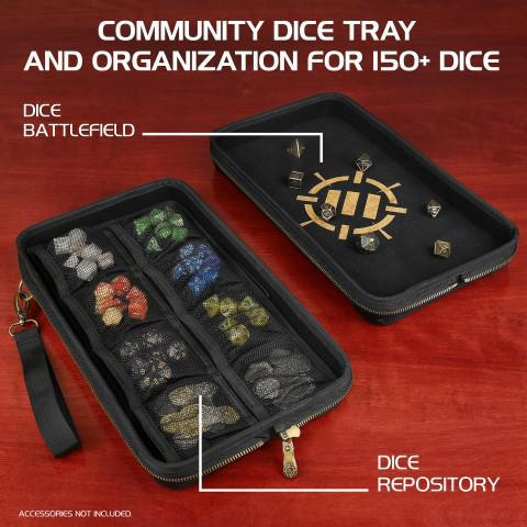 Community XL Dice Organizer Case & Tray