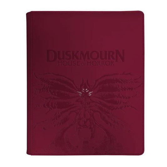 Ultra Pro 9-Pocket Zippered Binder - MTG Duskmourn Set Symbol