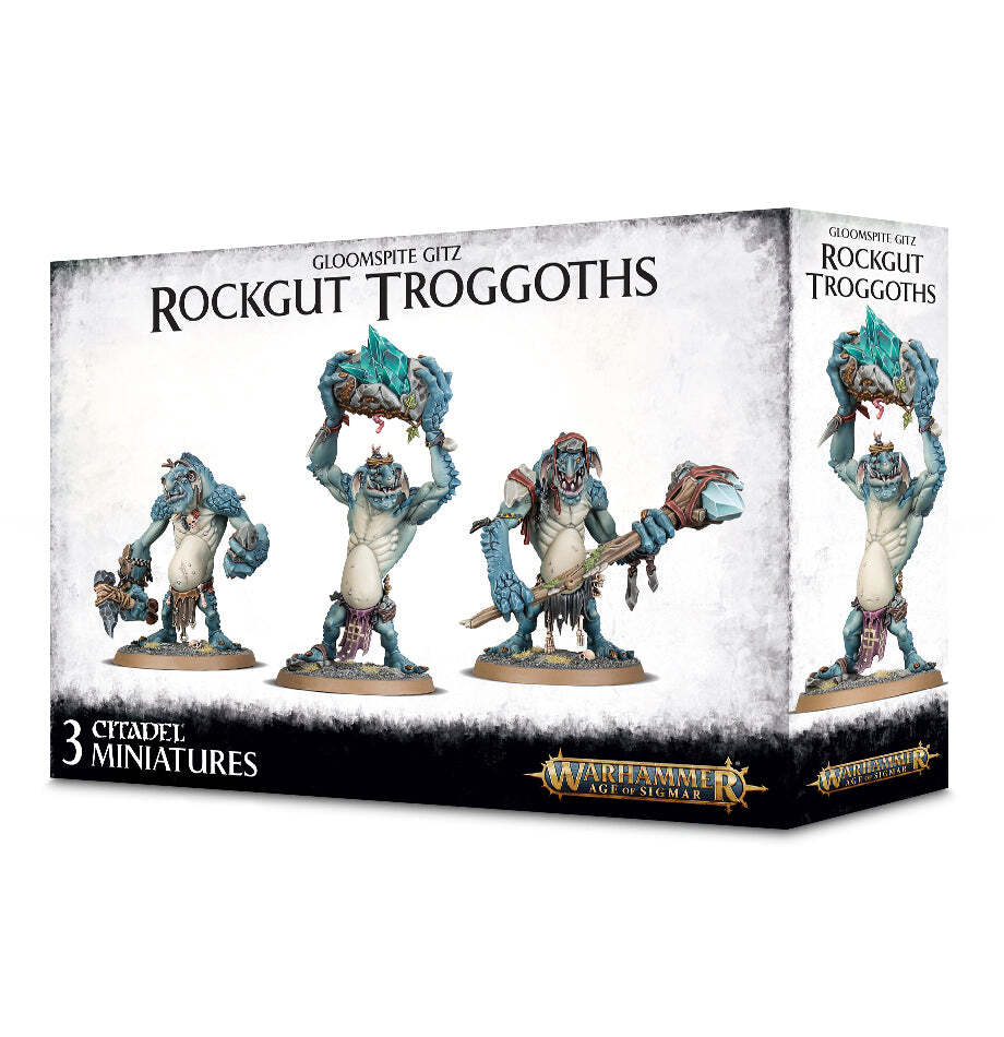 Gloomspite Gitz: Rockgut Troggoths