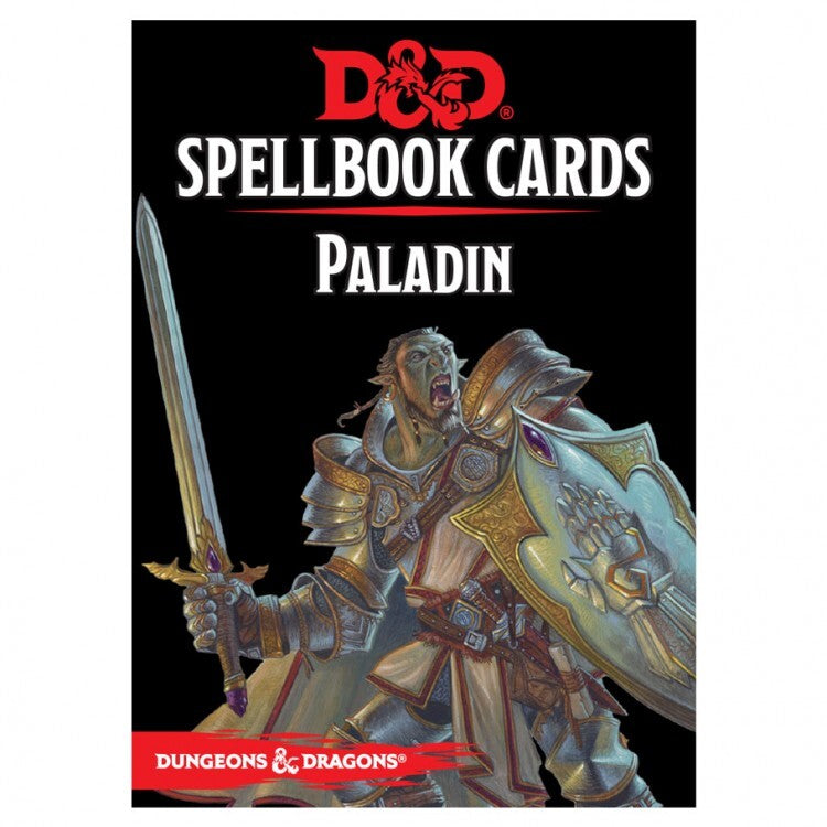 D&D Spellbook Cards: Paladin