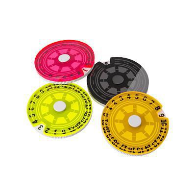 Gamegenic Single Dial Life Counters - 4pk