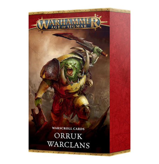 PREORDER: Warscroll Cards: Orruk Warclans