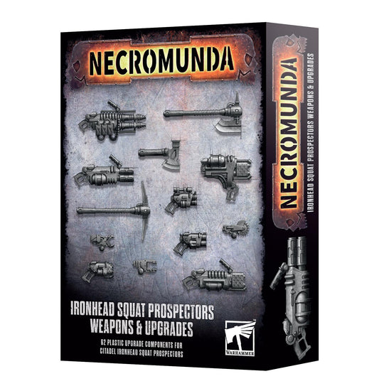 PREORDER: Necromunda: Squat Prospectors Weapons & Upgrades