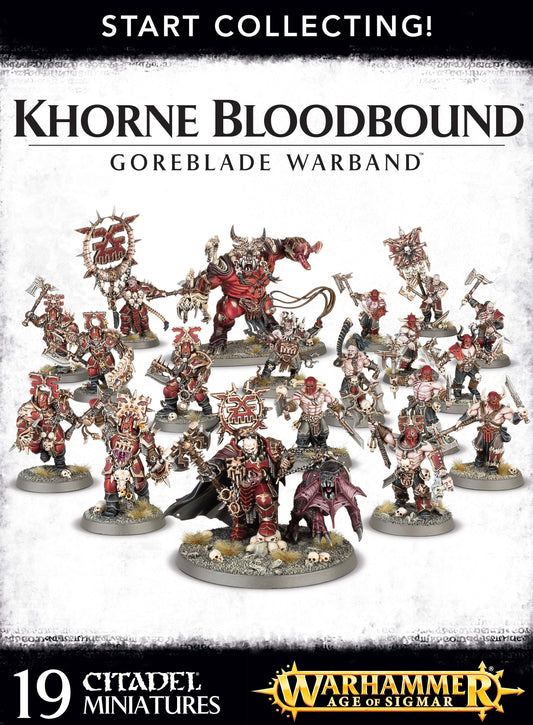 Start Collecting! Khorne Bloodbound Goreblade Warband