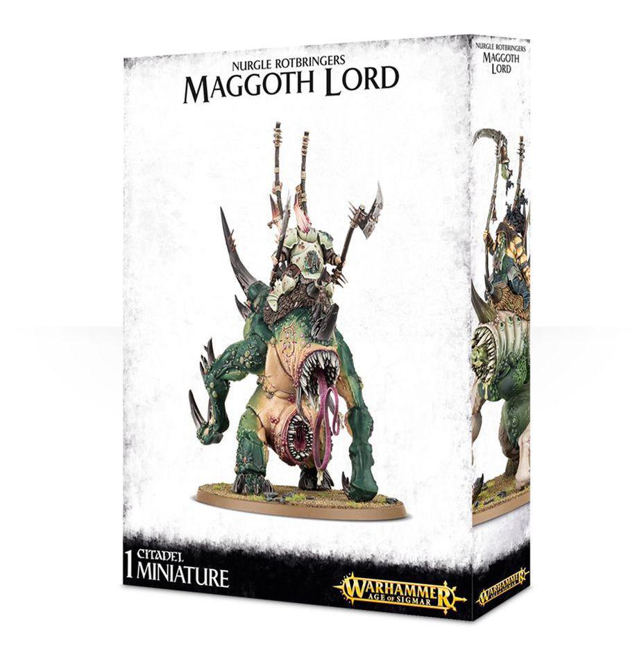 Maggotkin of Nurgle: Maggoth Lord / Orghotts Daemonspew