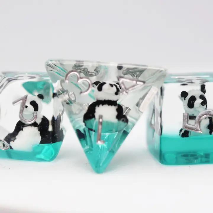 Panda on Water RPG Dice Set