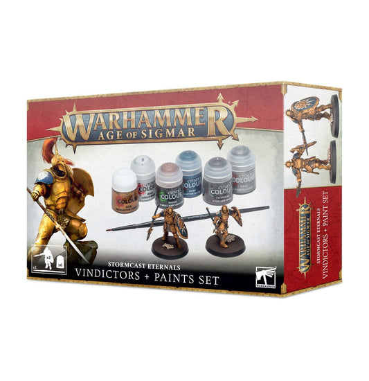 Stormcast Eternals: Vindicators + Paints Set