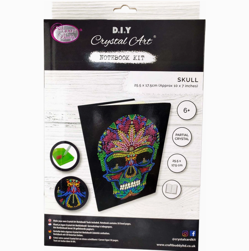 Craft Buddy D.I.Y. Crystal Art: Notebook Kit