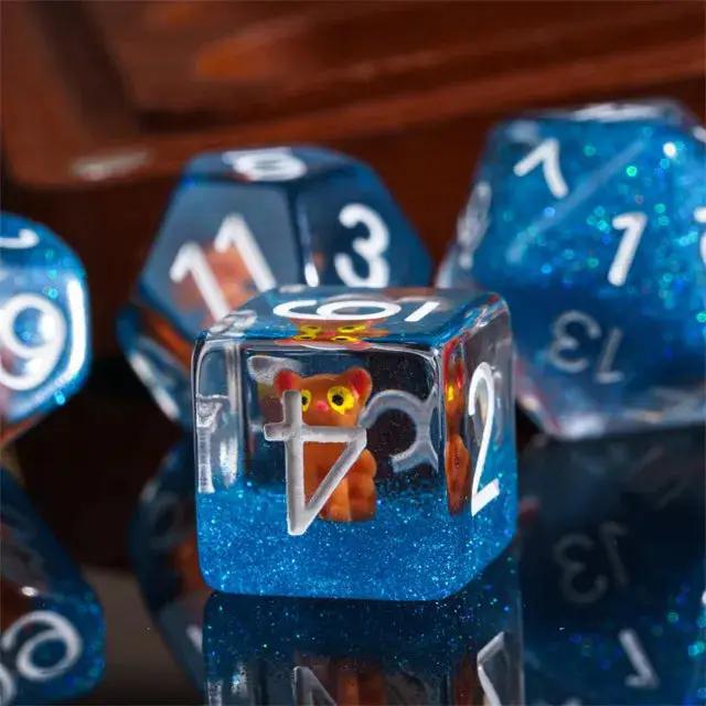 Honey the Cat RPG Dice Set