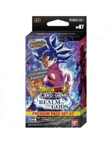 Dragon Ball Super TCG: Unison Warrior Series 07 - Realm Of The Gods - Premium Pack