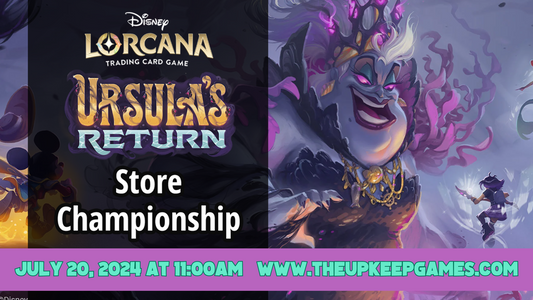 Lorcana - Ursula's Return Store Championship - July 20, 2024 - Howell